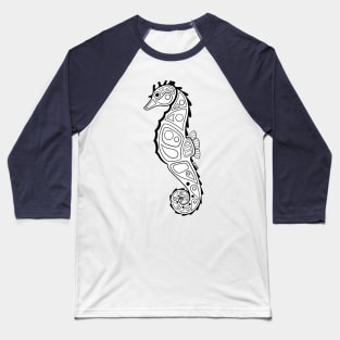 Native Inspired Seahorse Baseball T-Shirt